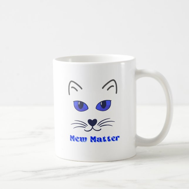 Caneca De Café Mew Matter Classic Mug, 11 oz (Direita)