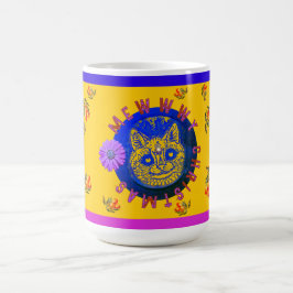 CANECA DE CAFÉ MEWWWWWY CHRISTMAS