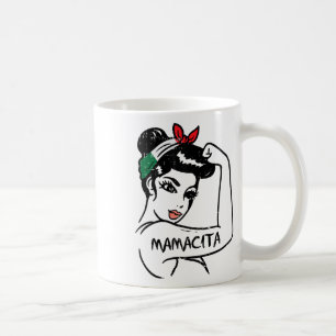 Caneca De Café Mexicana indecisa Mulher Rosie Mamacita Cinco De