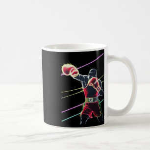 Caneca De Café Mexicano Boxing Neon