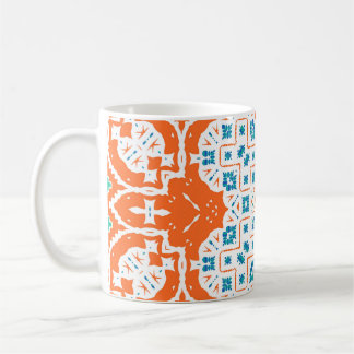 Caneca De Café Mexicano Talavera: Antiguamente Cerâmica Sem Costu