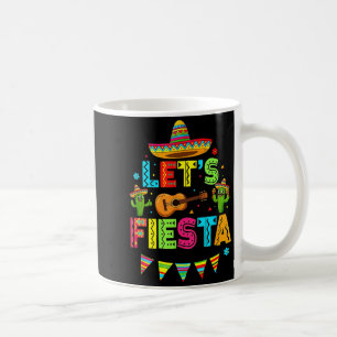 Caneca De Café Mexicano Vamos Festa Cute Cactus Música Divertida 