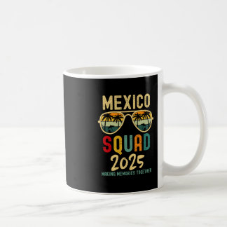 Caneca De Café Mexico 2025 Squad Tropical Beach Family Vacation M