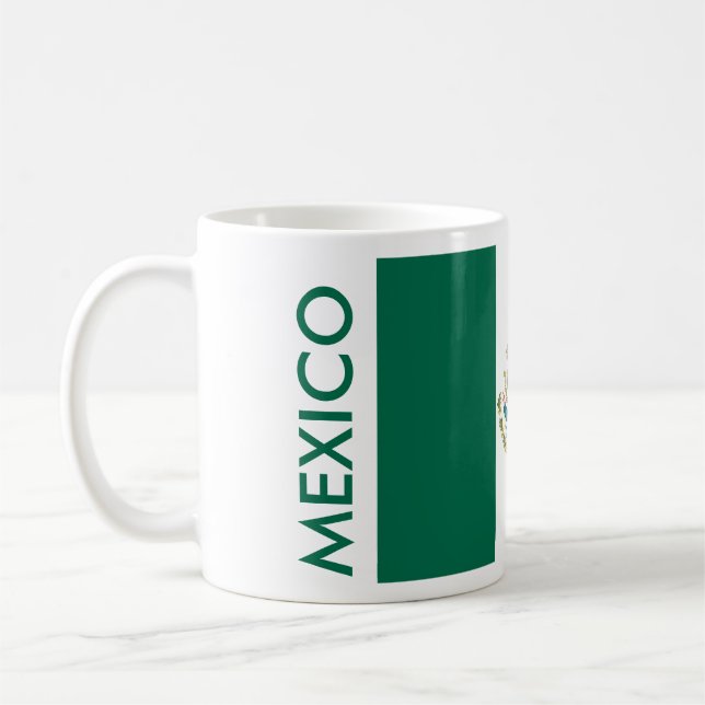 CANECA DE CAFÉ MEXICO FLAG (Esquerda)