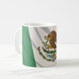 Caneca De Café Mexico Flag Mug