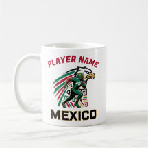Mexico Football Eagle National Pride Action Art