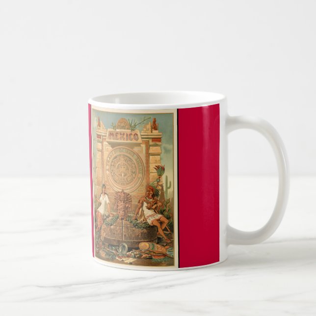 Caneca De Café México través de los siglos (Direita)