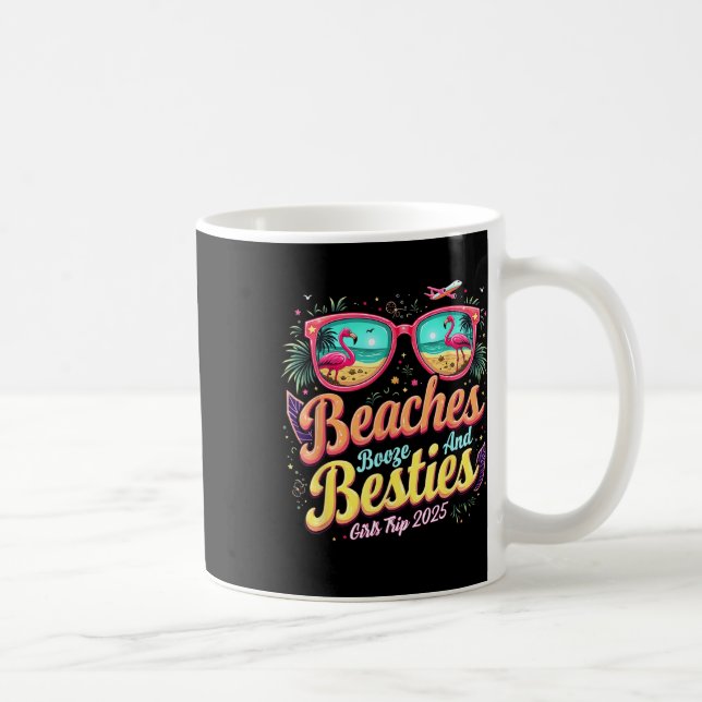Caneca De Café México Trip Beaches Booze Besties Girls Trip Beach (Direita)