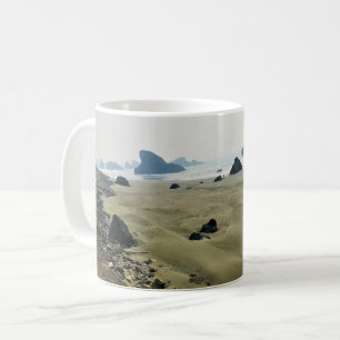 Caneca De Café Meyers Beach North, Dourada Beach, Oregon