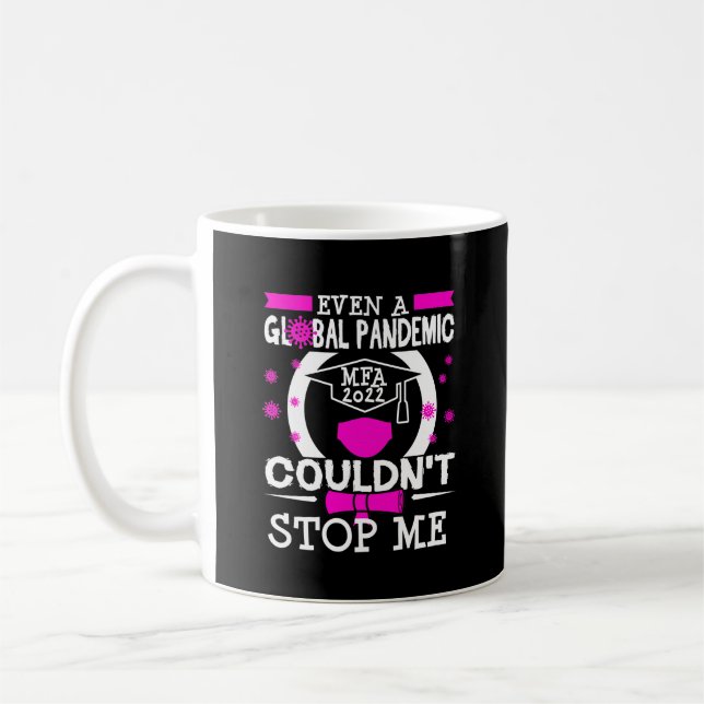 Caneca De Café MFA Master of Fine Arts Graduation Gift 2022 (Esquerda)