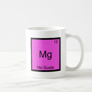 Caneca De Café Mg - Eu Gosto Camiseta Engraçada de Elemento de Qu
