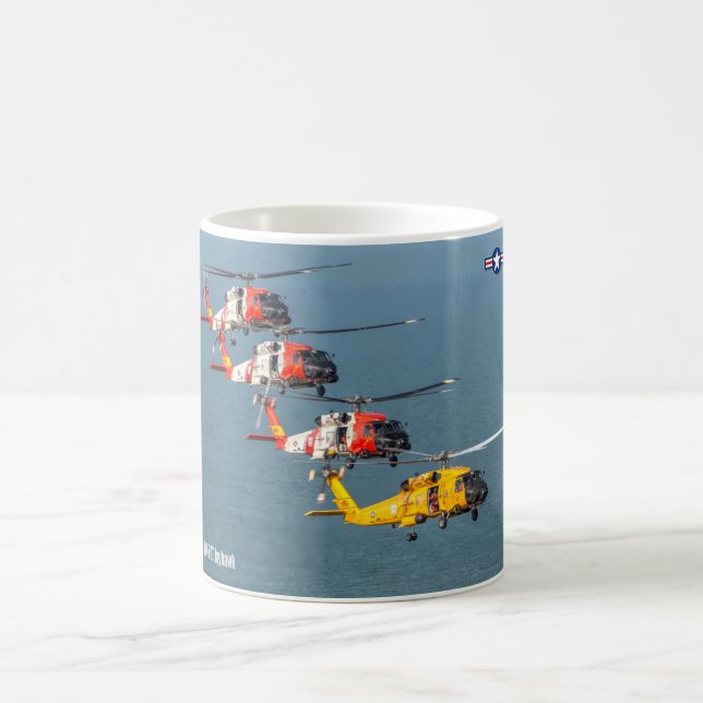CANECA DE CAFÉ MH-60T JAYHAWK (Centro)