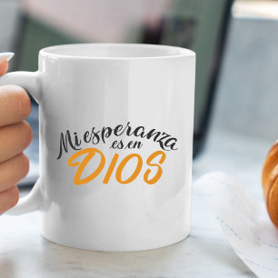 Caneca De Café Mi Esperanza es en Dios