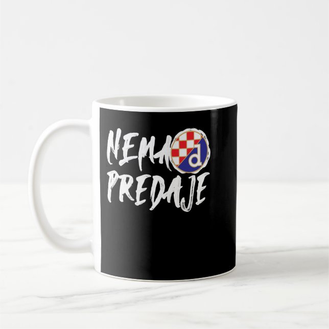 Caneca De Café Mi Smo Dinamo Zagreb Nema predaje Croata (Esquerda)