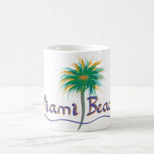 Caneca De Café Miami Beach, Flórida
