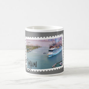 Caneca De Café ~Miami~ MIAMI MUG, PERSONALIZE-O!