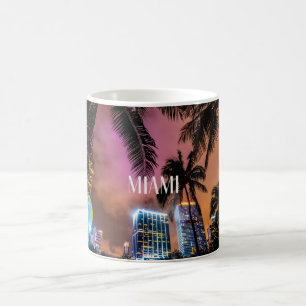 Caneca De Café Miami Night Vibes Mug