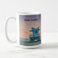 Miami South Beach Flórida Guarda-Vidas Oceano
