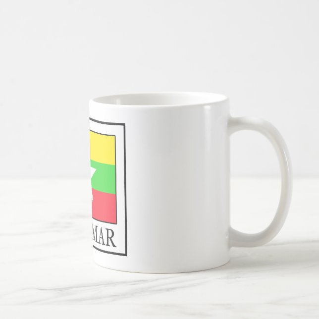 Caneca De Café Mianmar (Direita)