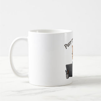 Caneca De Café Miau Meu Último Email — Gato Divertido de Escritór