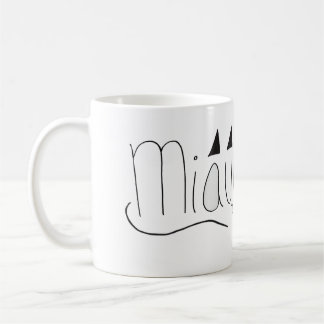 Caneca De Café Miau! Mugg