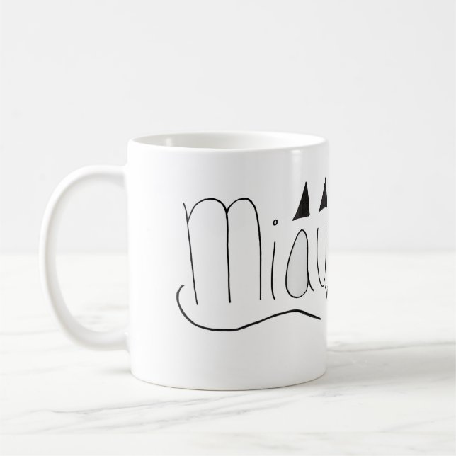 Caneca De Café Miau! Mugg (Esquerda)