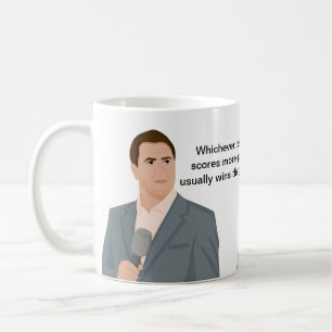 Caneca De Café Michael Owen Mug. Quem ganhar o jogo...
