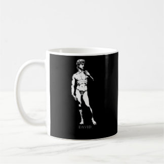 Caneca De Café Michelangelo-David-Escultura Italiana