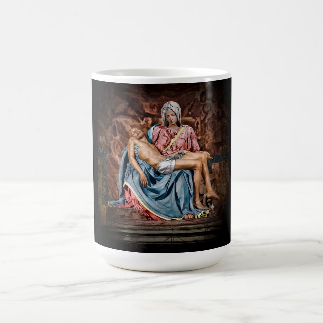 CANECA DE CAFÉ MICHELANGO PIETA  (Centro)