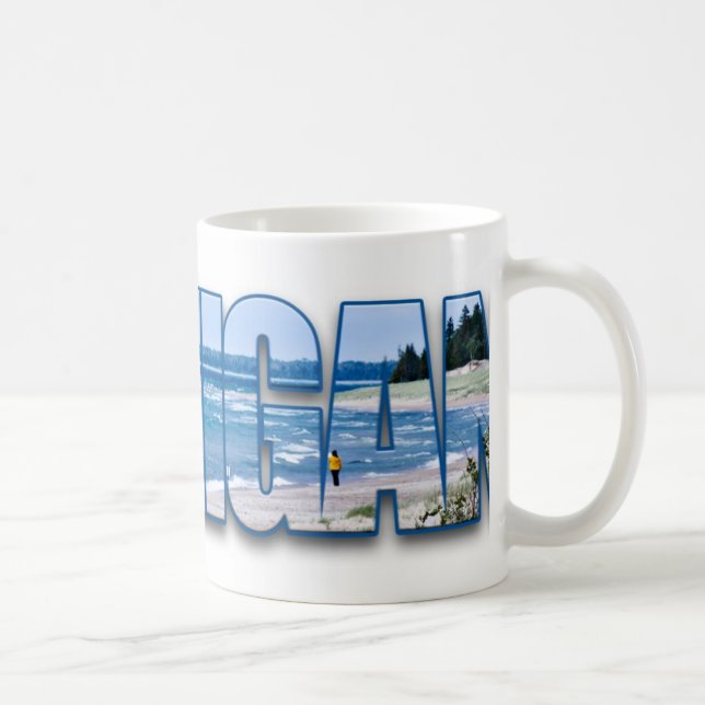Caneca De Café Michigan (Direita)