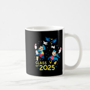 Caneca De Café Mickey & minnie mouse turma de formatura de 2025