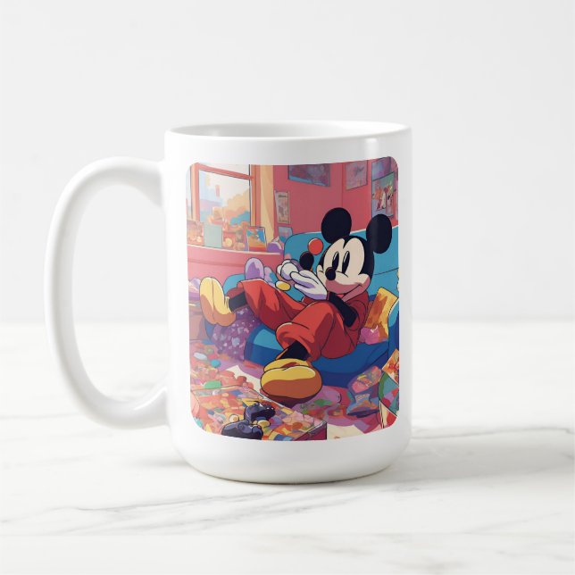 Caneca De Café Mickey toma uma freira (Esquerda)