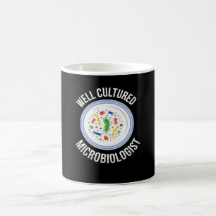 Caneca De Café Microbiologista de Cultura Química Microbiológic