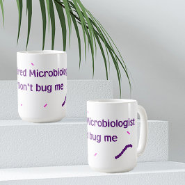 Caneca De Café Microbiólogo aposentado