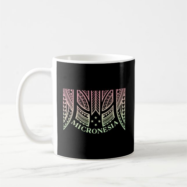 Caneca De Café Micronésia Chuuk Yap Kosrae E Pohnpei (Esquerda)
