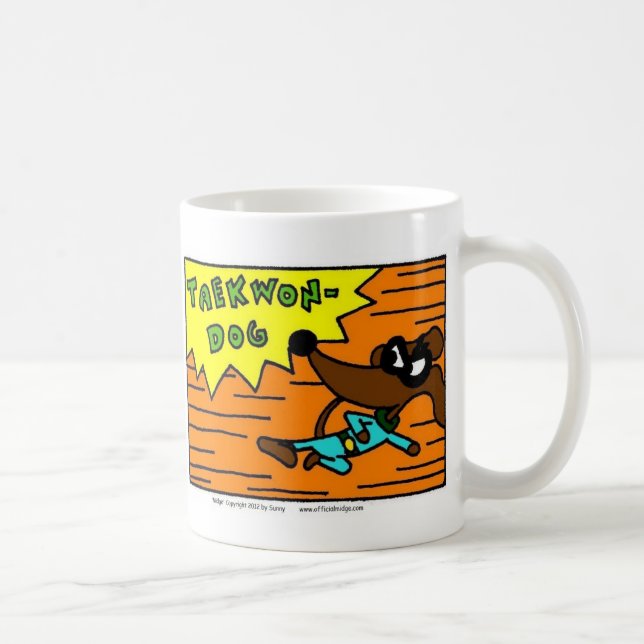 Caneca De Café Midge TAEKWON-DOG Mug (Direita)