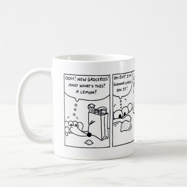 Caneca De Café Midge "When Life Can You Lemons" Comic Mug (Esquerda)