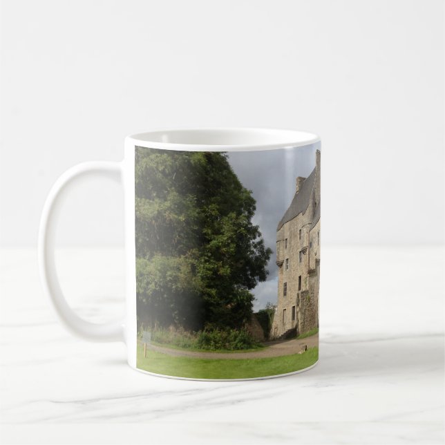Caneca De Café Midhope Castle Scottish Filming (Esquerda)