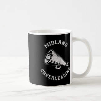 Caneca De Café Midland Cheer Distressed Retro Anos 90 Cheerleader