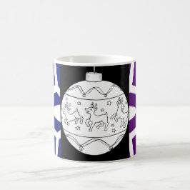 Caneca De Café Midnight Baby Reindeer