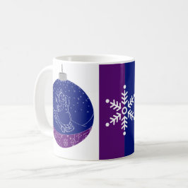 Caneca De Café Midnight Snowman