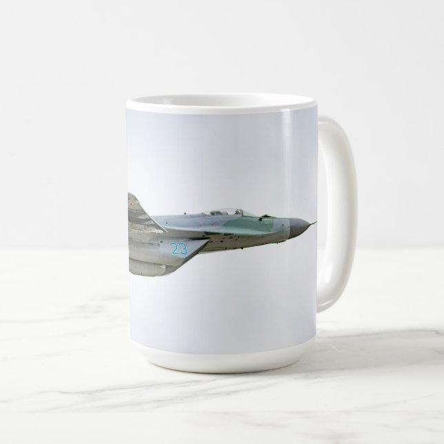Caneca De Café MiG-29SMT (Frente Esquerda)