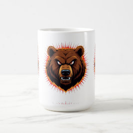 Caneca De Café Mighty Bear – Raw Strength of Nature