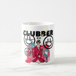 Caneca De Café Mikitiez cancer plamBeach mermaid discoteca