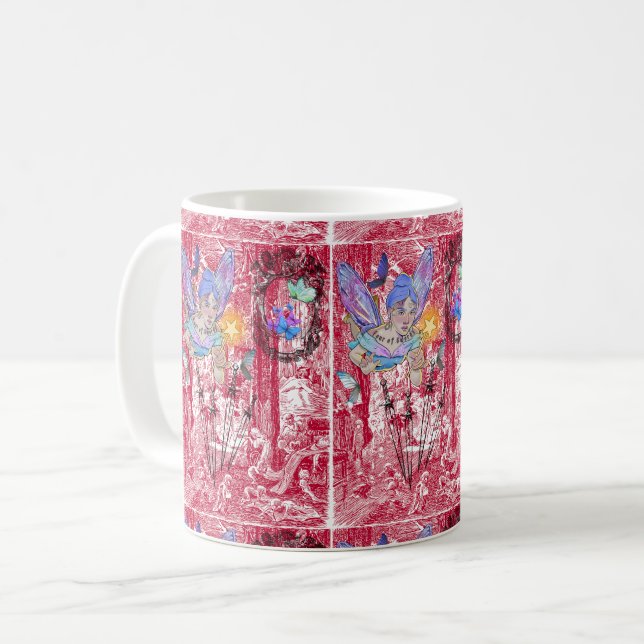 Caneca De Café Mikitiez tarot conto de fadas desejo ângulo cigano (Frente Esquerda)