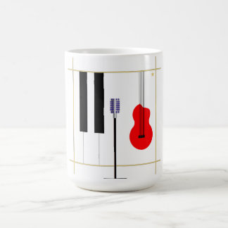 Caneca De Café Mikrofon och Instrument