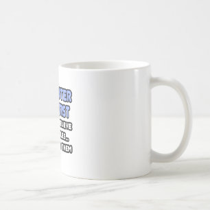 Caneca De Café Milagres e Cientistas da Computação