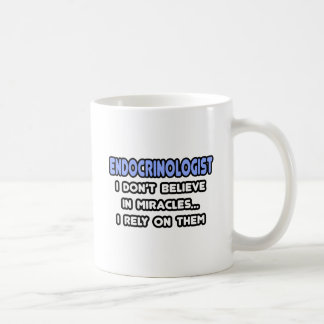Caneca De Café Milagres e Endocrinologistas