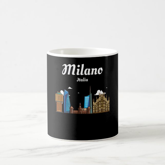 Caneca De Café Milano Italia / Milão - Skyline Of The City (Centro)