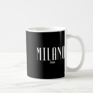 Caneca De Café Milano Milão Itália Clic Designer Gráfico Moda S